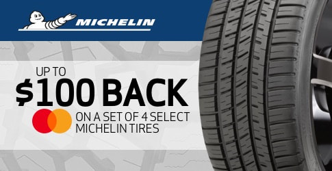 Michelin tire rebate for August and September 2019