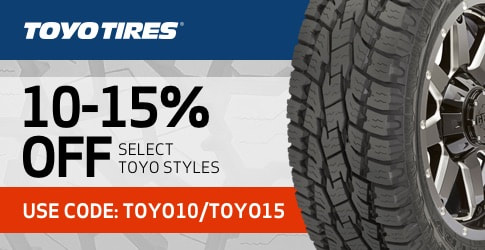 Toyo tire discount code for May 2019